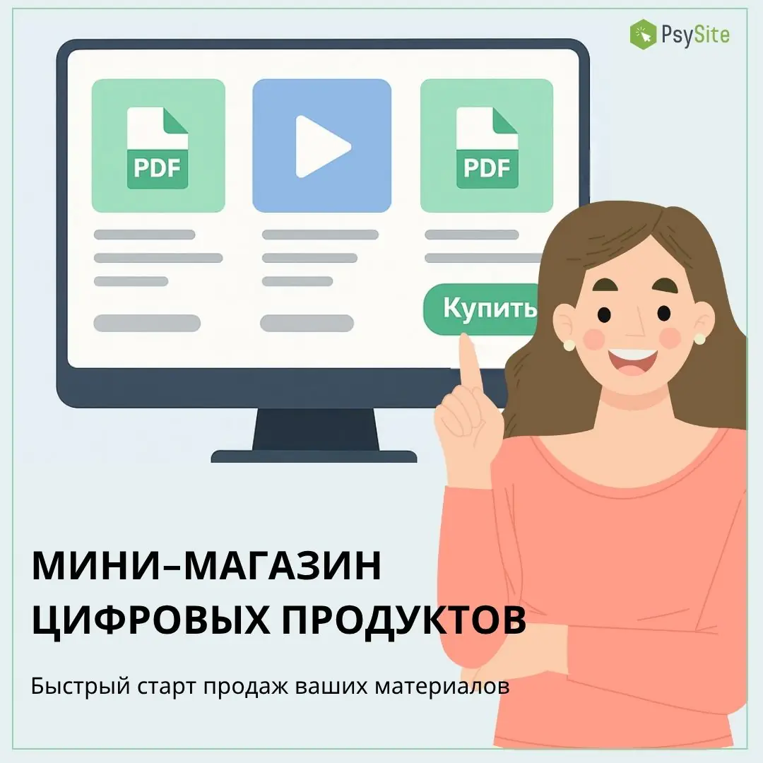 Мини-магазин цифровых материалов